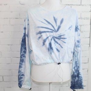 Southern Spirit Tie Dye Draw String Top